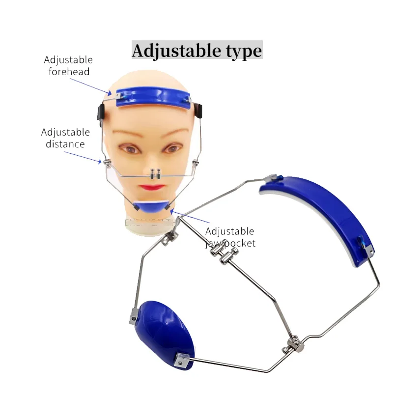 Adjustable Dental Orthodontic Mask Type High Pull Headgear Face Mask Orthodontic Extra-oral Orthodontic Retractor