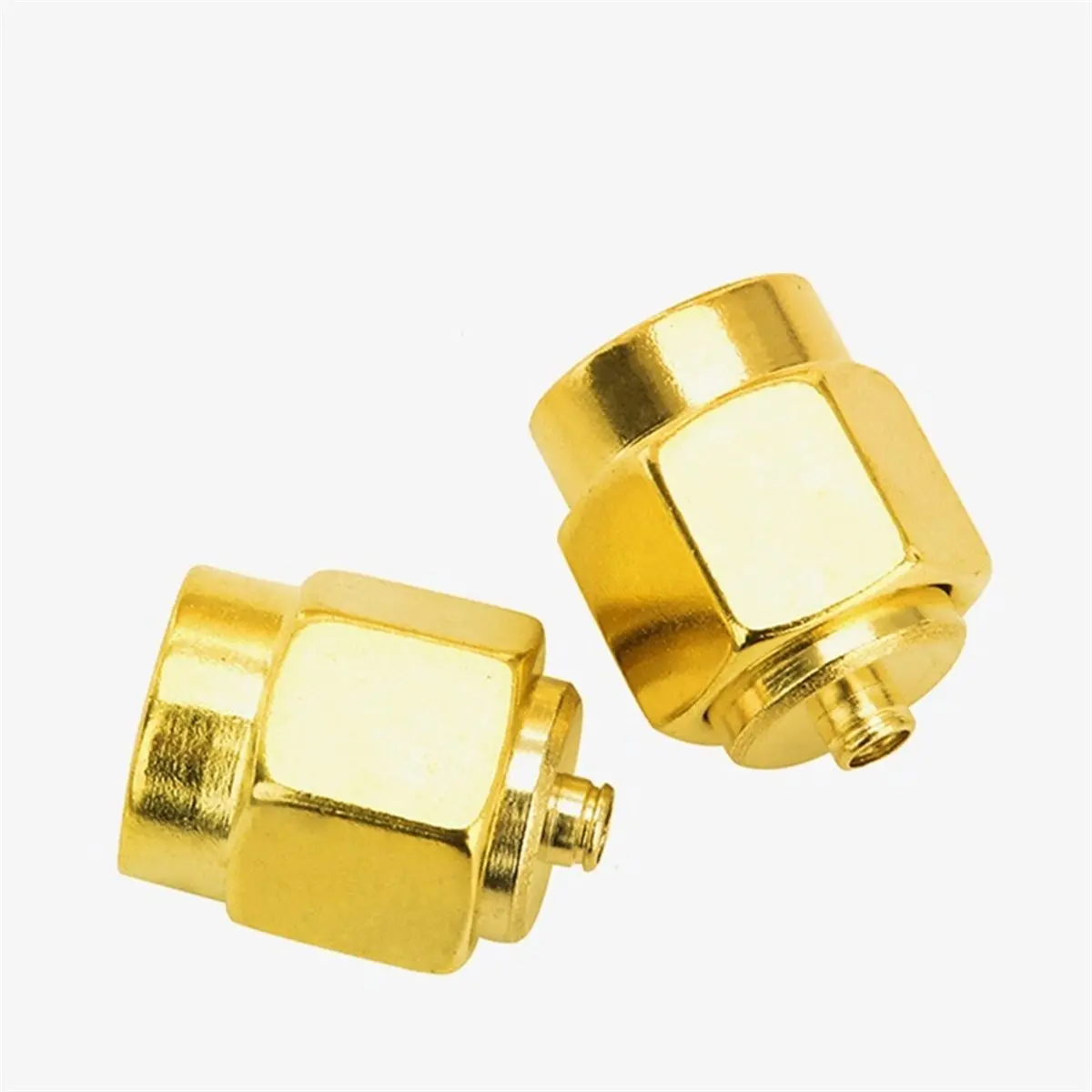 10Pcs SMA Male to IPX U.Fl Male Connector Coaxial Converter IPX to SMA Adapter Straight