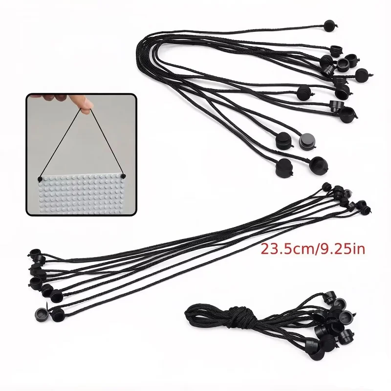 10pcs MOC scene splicing line is compatible with 14226 about 23.5cm building block rope x127c31 building block accessories.