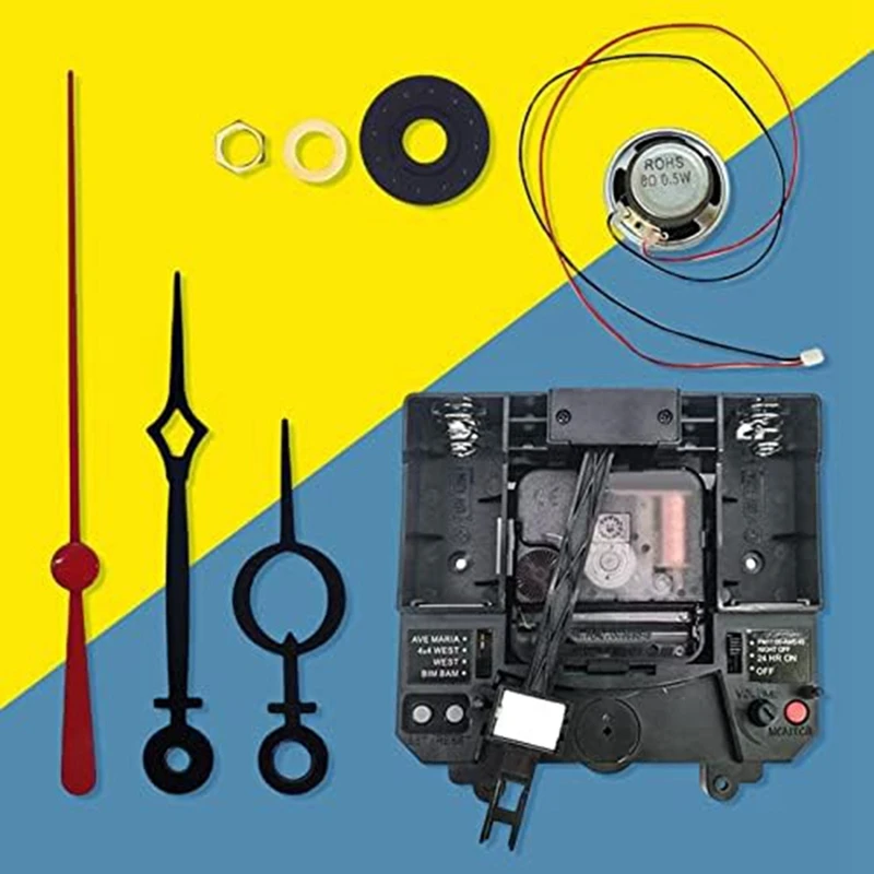 Quartz Pendulum Clock Movement, With Mobile Phoneaccessories Parts Repair Tool To Make Long Axis Replacement For Repair