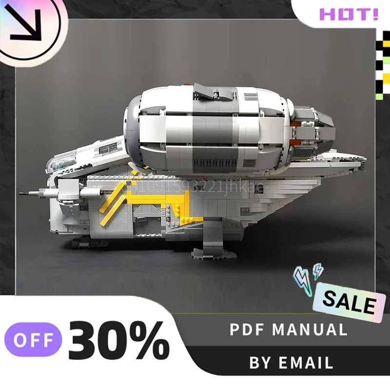 [4530PCS] MOC Personalizzato Rasoio Crest Warplane Creativo Building Blocks Set STEM Giocattoli FAI DA TE Modello di Costruzione Kit Regali Di Compleanno