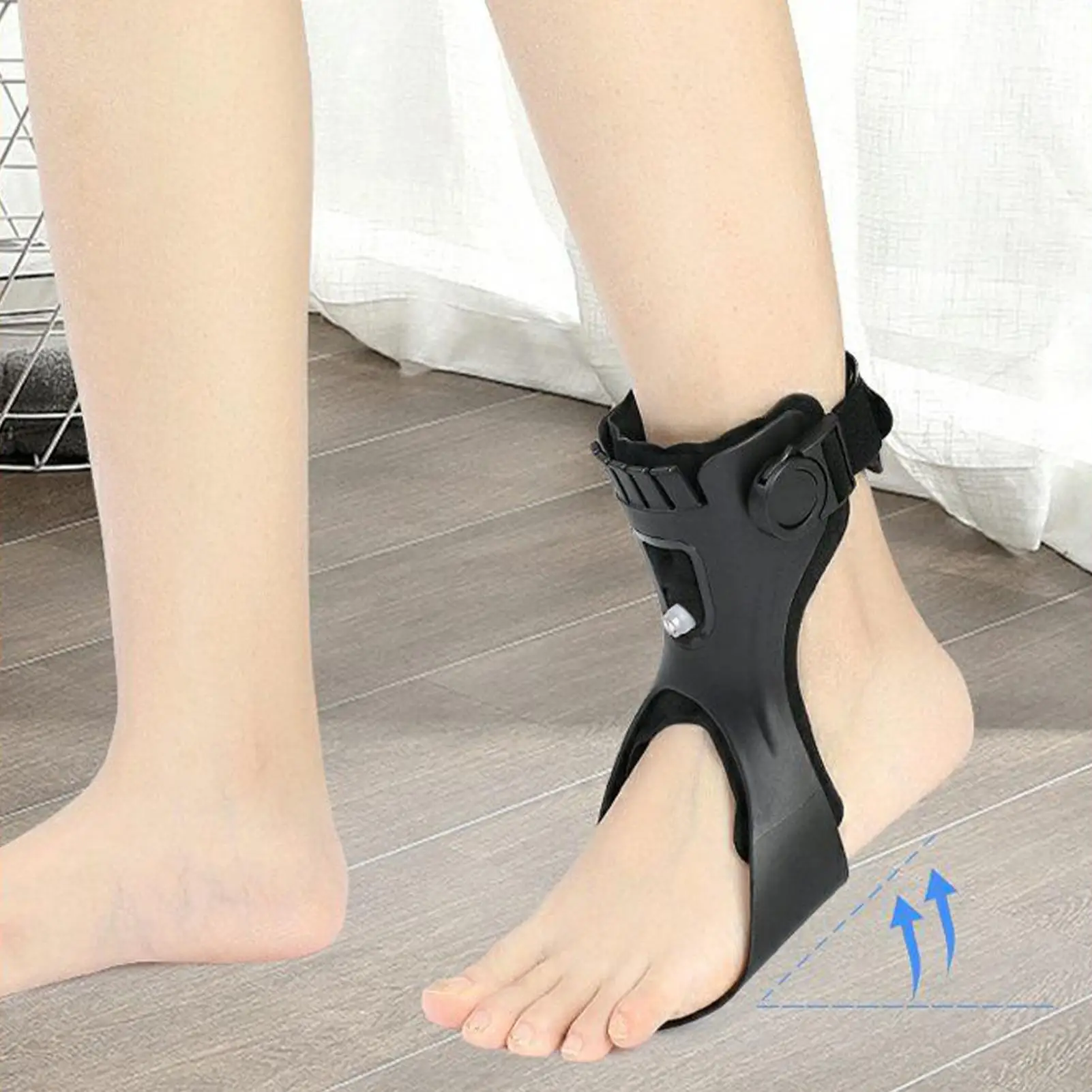 

Drop Foot Brace Orthosis AFO AFOs Ankle Support With Comfortable Adjustable Buckle for Hemiplegia Stroke Shoes Walking
