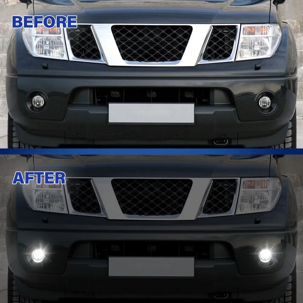 Pair 6000K Front Bumper Fog Light Driving Lamp For Honda CRV CR-V 2012 2013 2014