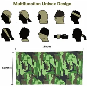 Mehrzweck-Turbante-Gleichung Cachecol Radsport Frauen von Männern Hals Hals-Set Capa plötzliche Eis Outdoor-Fischerei Kopfbedeckung Maske 8 Hauptverkäufe Männer Bandana Stockhake - №8