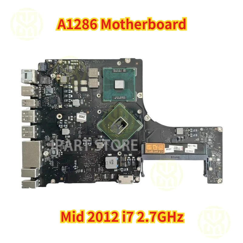 

Original 820-3330-B For A1286 Motherboard MacBook Pro 15" Logic Board i7 2.7GHz 2012 Year Test OK