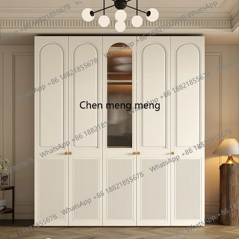 

Новинка: Роскошный шкаф-гардероб для спальни с прозрачными дверцами, в скандинавском стиле, с открытыми секциями для хранения, мебель для спальни (Guarda Roupas)