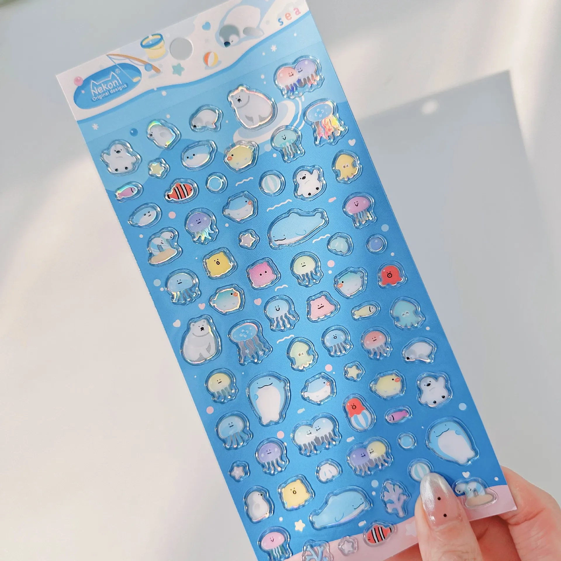 الكورية استيراد الأصلي NEKONI أفضل صديق الحيوانات التذهيب ملصقات ديكور لتزيين الغرف سكرابوكينغ Diy بها بنفسك المجلات ملصقات القرطاسية لطيف