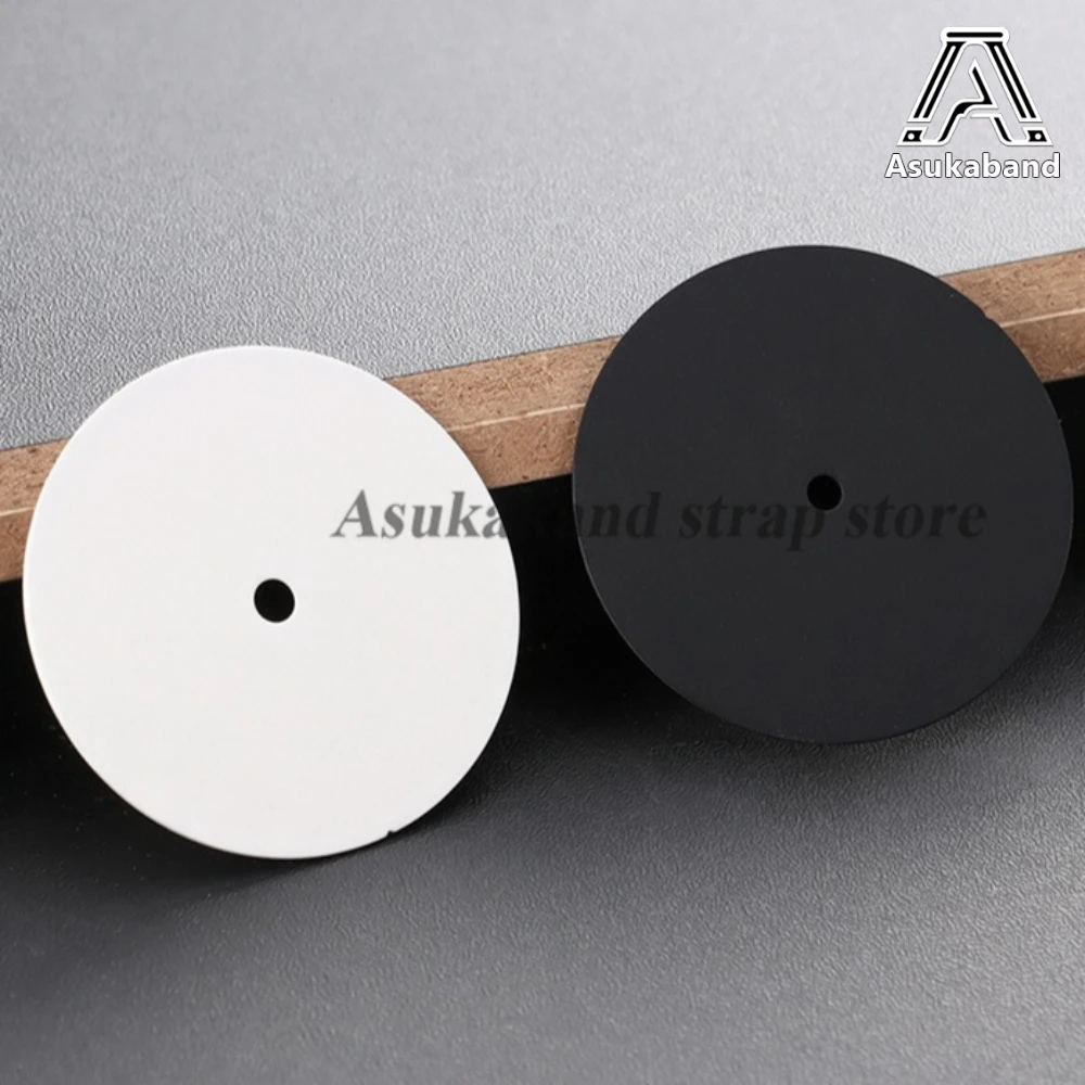 For NH35 dial Watch Dial 28.5mm Matte Watch Faces Black Color white for NH35 Movement Matt Golssy Watch Dial  Window Accessories