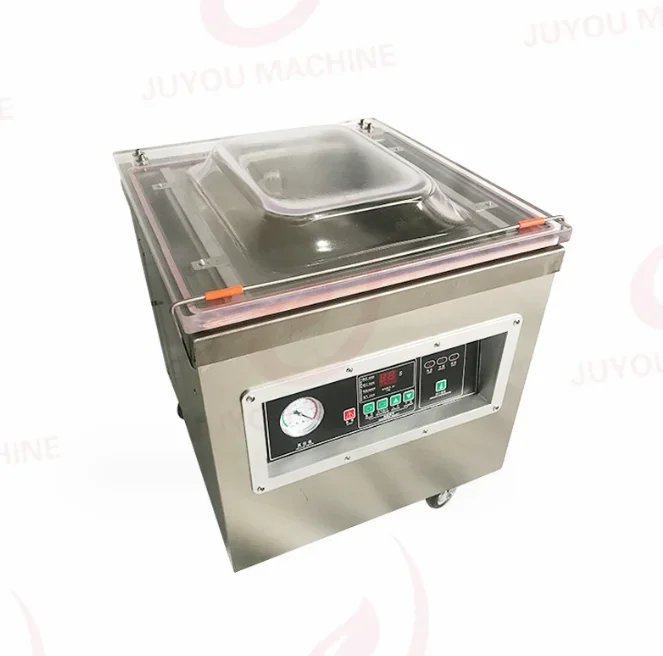 

JUYOU Automatic Vacuum Packer Sealing Machine For Food Single Chamber Vacuum Packing Machine