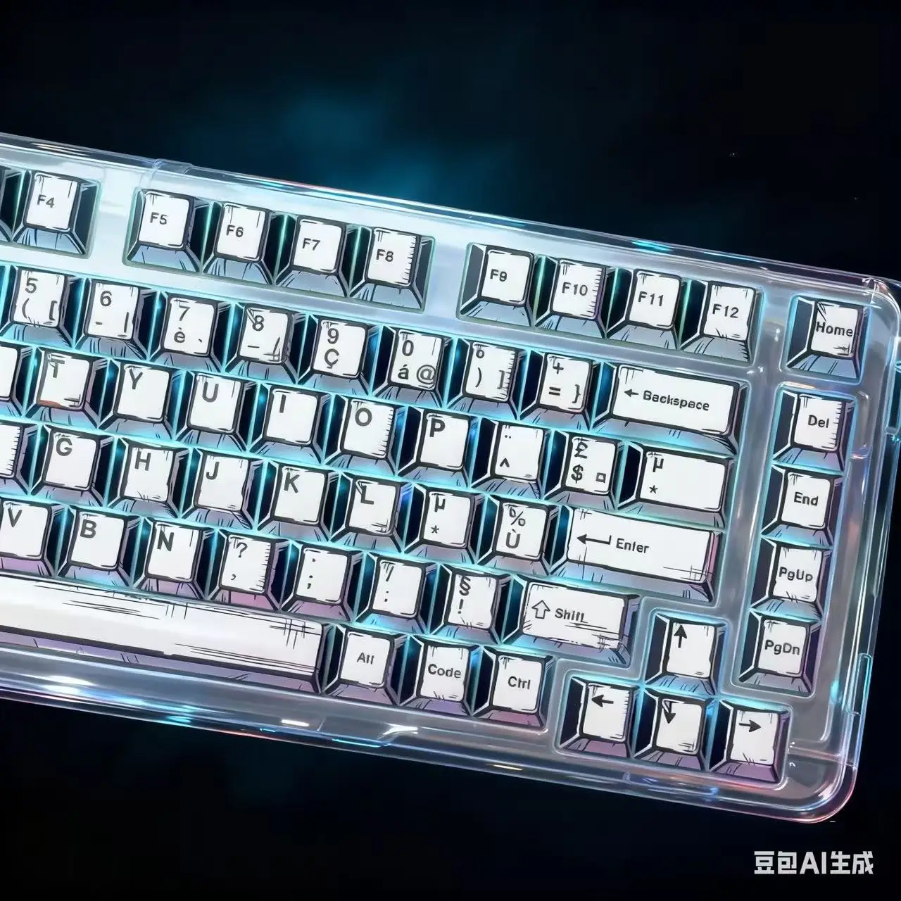 

151 Keys French Keycap AZERTY Layout Key Cap CHREEY Profile PBT Keycaps for Made68 Mad68 Wooting 60 7U ISO Keys 2.25u 75u