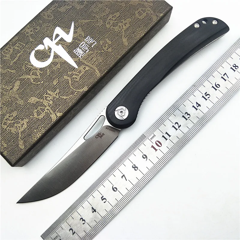 

CH CH3517 D2 Blade EDC Pocket Knife G10 Handle Ball Bearing Flipper Outdoor Camping Hunting Survival Kitchen Folding Knife