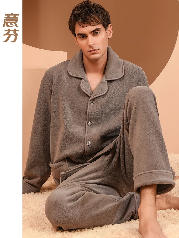 pijamas-de-coral-fleece-grueso-para-hombre-conjunto-de-ropa-de-invierno-para-el-hogar-con-fleece-para-parejas-ropa-de-dormir-de-manga-larga-de-fibra-de-poliester