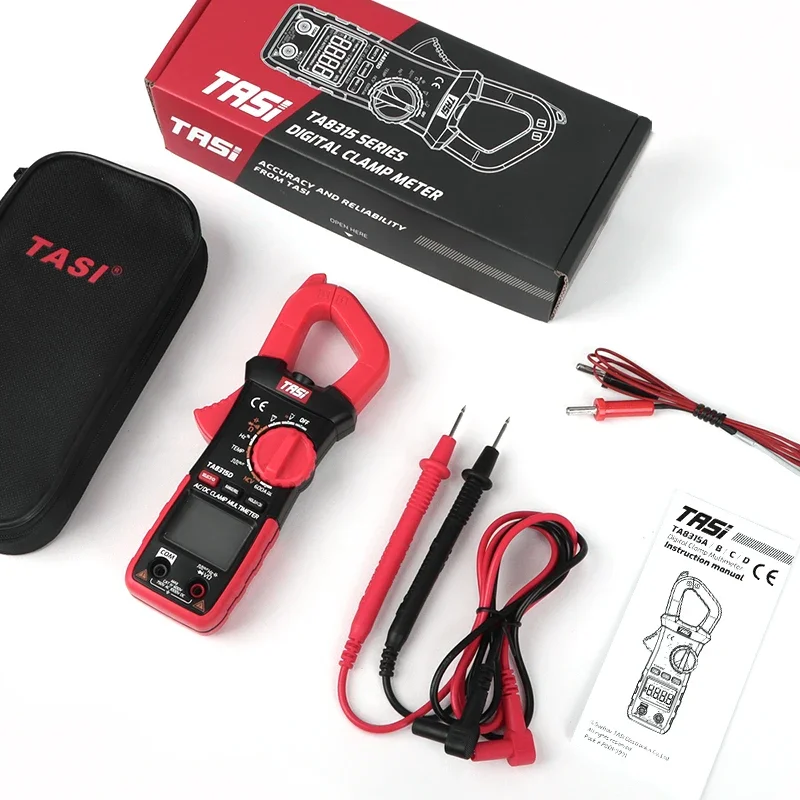 

TA8315A TA8315D Digital Clamp Meter Ammeter With AC/DC Current Temperature High Precision Multimeter Capacitance True RMS