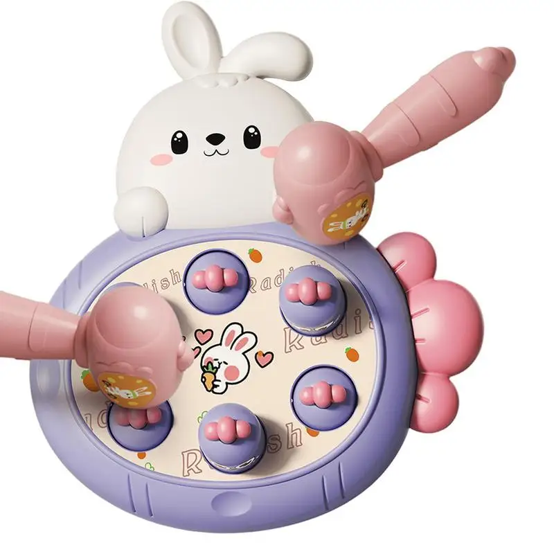 

Детская игрушка Whack-a-родинка, милый кролик, Интерактивная детская игрушка для раннего развития, пазл, Игрушки для маленьких мальчиков и девочек, подарок