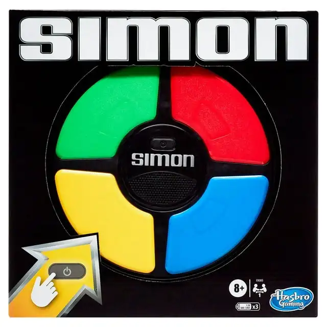 

Simon Game, Electronic Memory Game, for Kids Ages 8 and up, for 1 Player