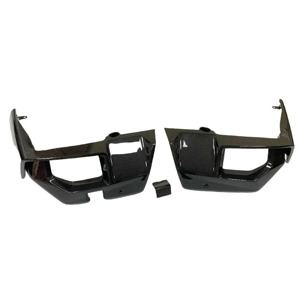 MP Style carbon fiber bodykit front lip side skirt rear diffuser wing spoiler for bmw G90 M5 2024+