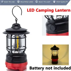 Portable LED Work Light For Lidl Parkside X20V Team Li-ion Battery Camping Lantern Outdoor Tourist Camping Light (No battery)