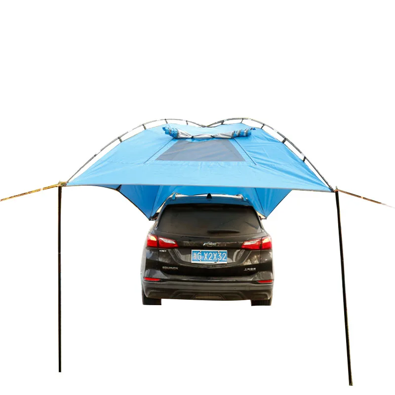 APZ033 Outdoor Large Space Waterproof Camping Rain Shelter Sunshade SUV Car Rear Tent