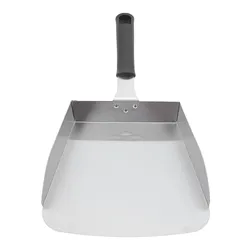 Griddle Scoop Large Griddle Scoop Stainless Steel Grilling Food Mover Food Shovel Burger Spatula for Stir Fry Cook Burger Shovel