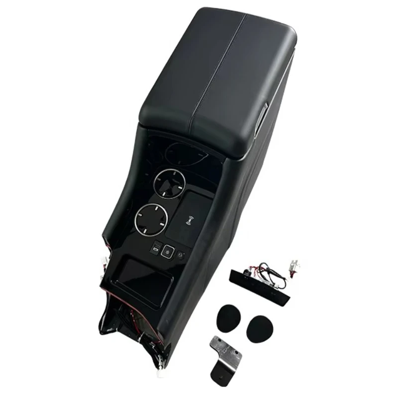 Applicable to Right Rudder Interior Central Storage With Wireless Charging Refit Interior Upgrade
