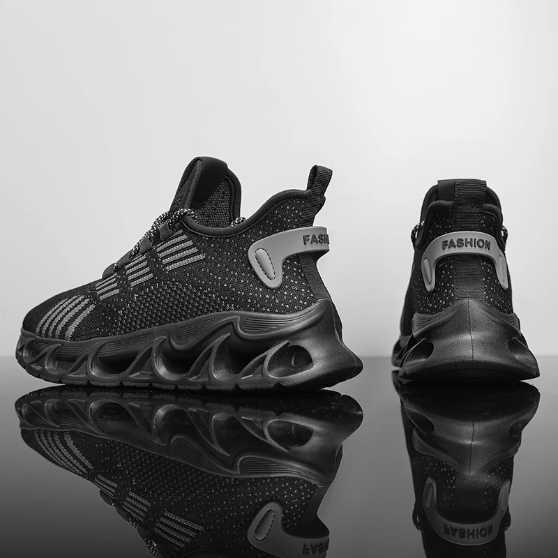 أحذية جري صيفية للرجال خفيفة الوزن أحذية رياضية كاجوال قابلة للتنفس وغير قابلة للانزلاق أحذية مشي مريحة 39-46 ياردة