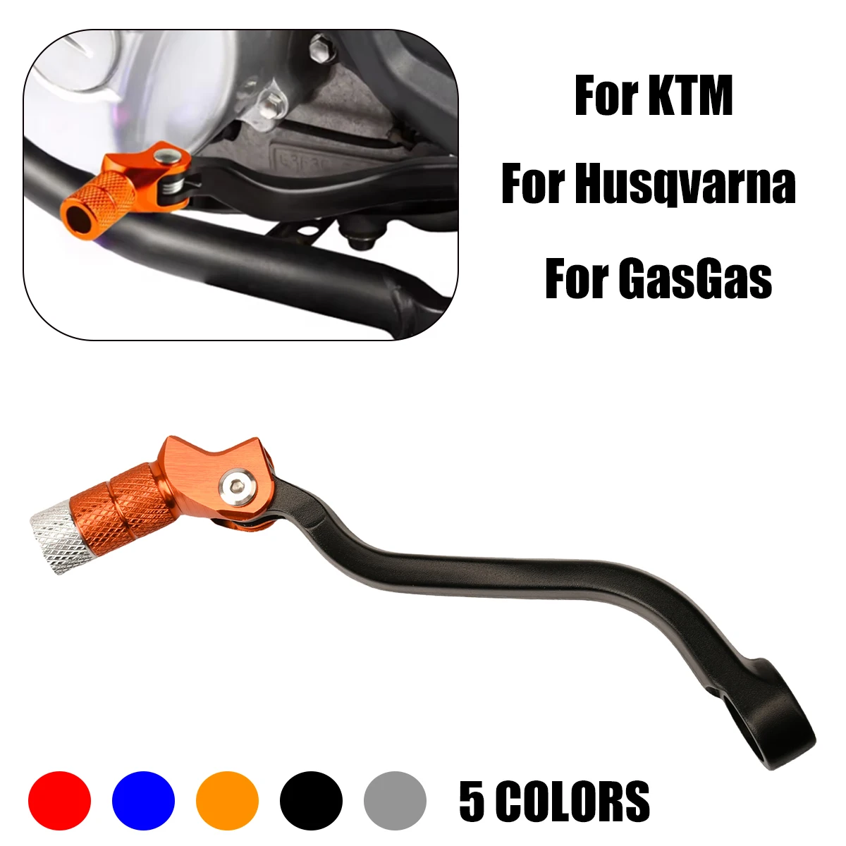 

Motorcycle CNC Gear Shift Lever For Husqvarna TE250 TE300 250i 300i For KTM EXC EXC-F SX SX-F 125 150 250 300 350 450 500