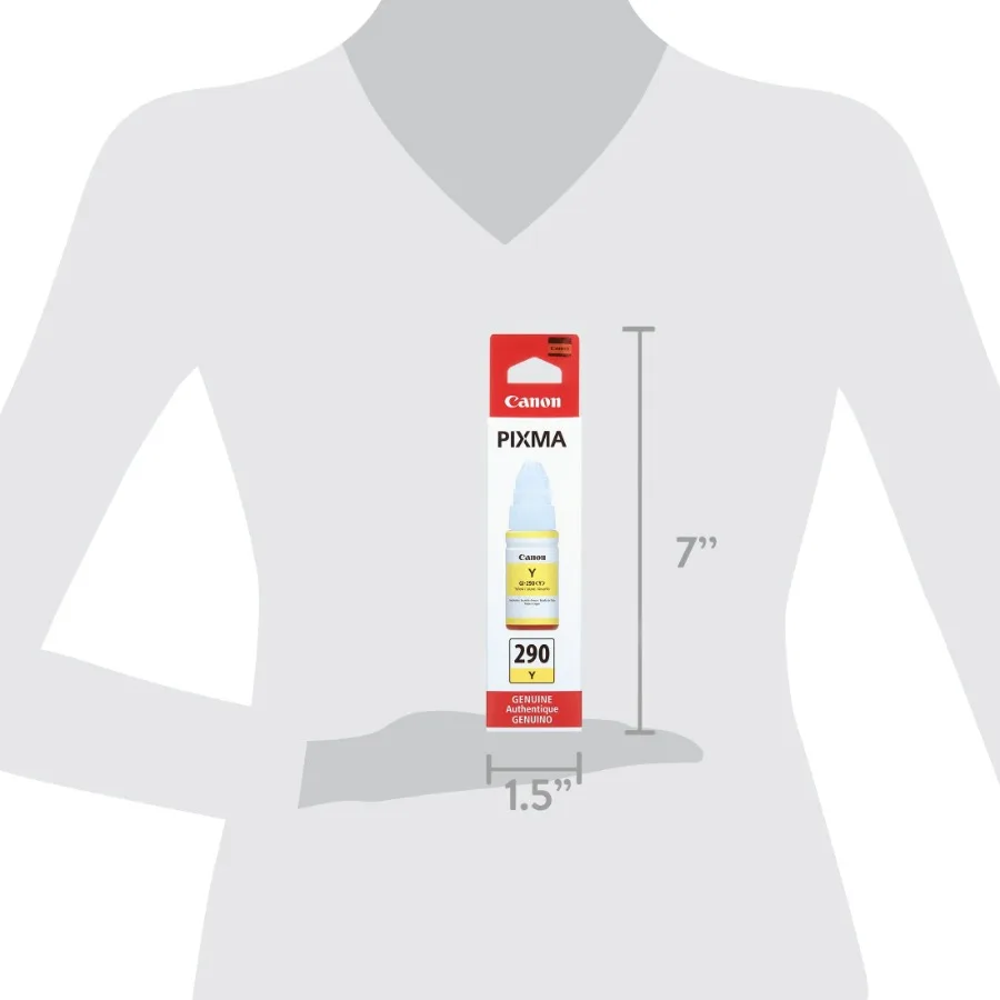 HighCapacity Yellow Ink Bottle for Inkjet Printers Ideal for HighVolume Document Printing and Colorful Graphics Durable 7000 Pa