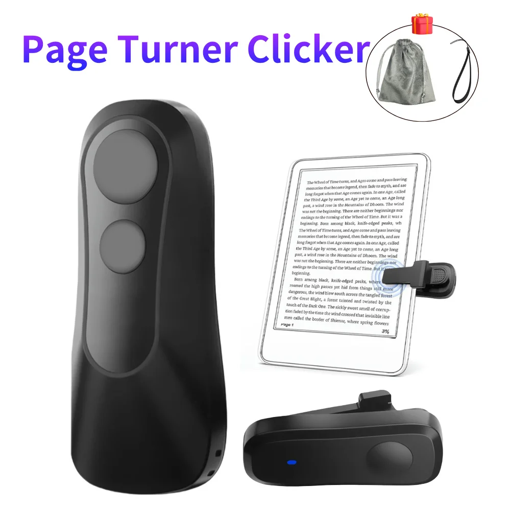 Remote Page Turner Page Turner Clicker Clicker Page Turner Remote Control Extenders for Kindle Paperwhite Oasis Kobo EReaders