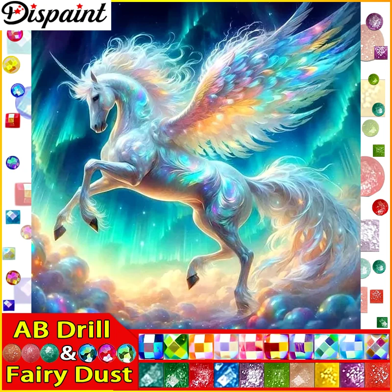 Dispaint Fairy Dust AB 5D Diamond Embroidery Needlework Kit 