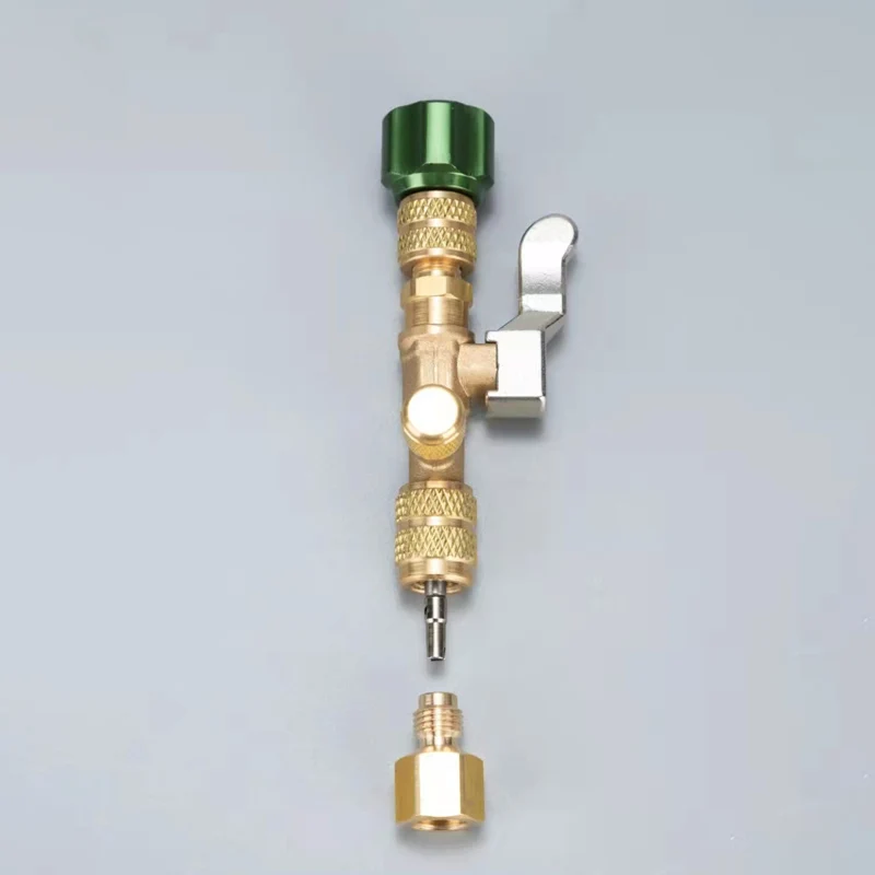 Imagem -02 - Hongsen Hs1430 Ferramenta de Remoção do Núcleo da Válvula para R22 R410a R404a R407c ar Condicionado Reparação Carga de Vácuo de Refrigerante