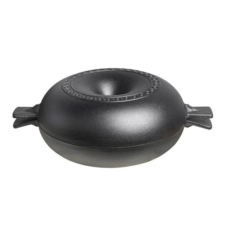 

Утолщенный чугунный горшок для обжарки сладкого картофеля и горшок для обжарки мяса