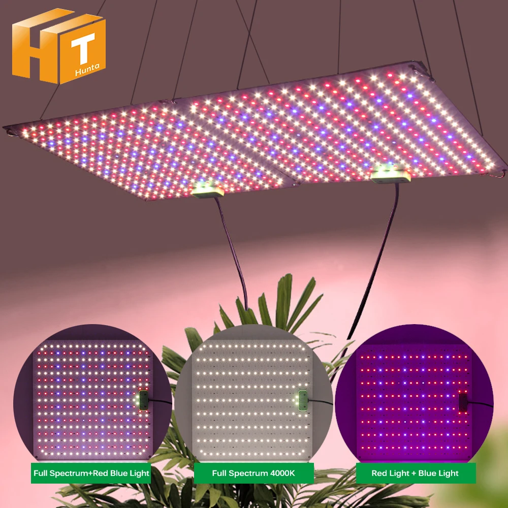 Full Spectrum LED Grow Light Samsung LM281B For Vegetables Flowers 306Pcs 5 Levels Dimmable 4000K For Greenhouse Plants