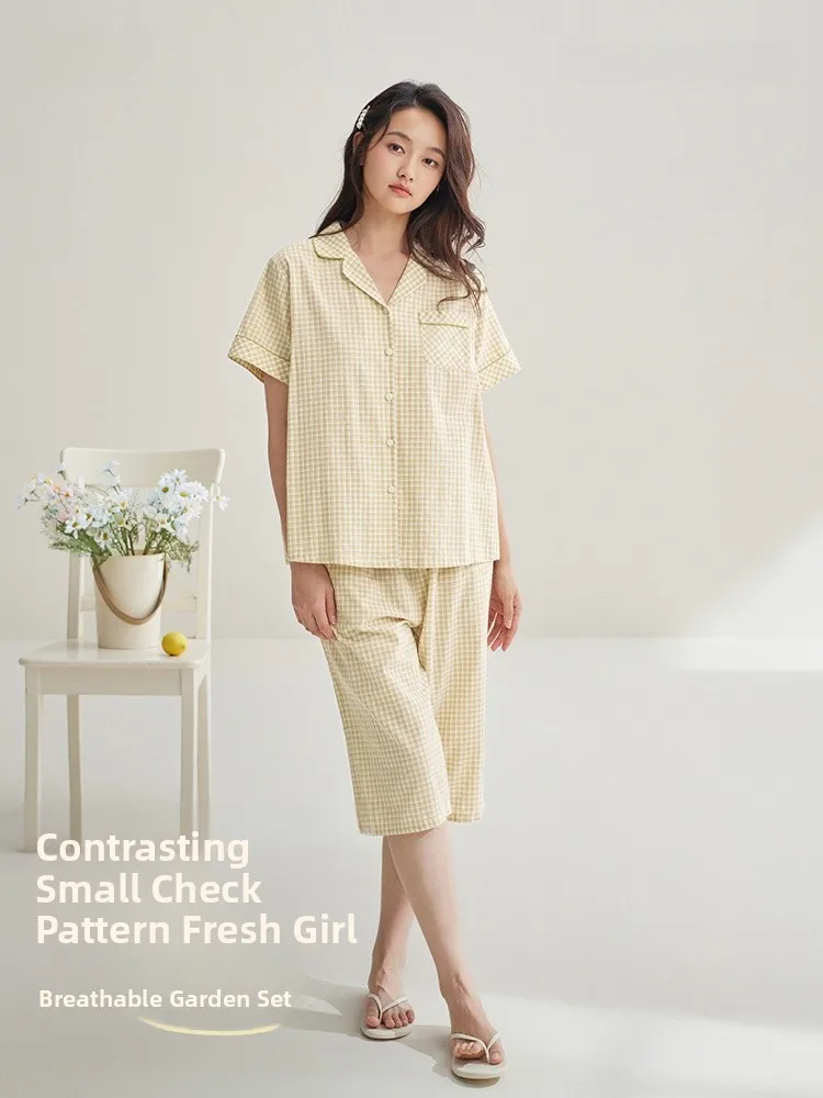 pigiama-casual-in-cotone-anziban-da-donna-set-estivo-sottile-a-maniche-corte-con-pantaloni-a-sette-quarti-abbigliamento-da-casa-traspirante-ad-asciugatura-rapida