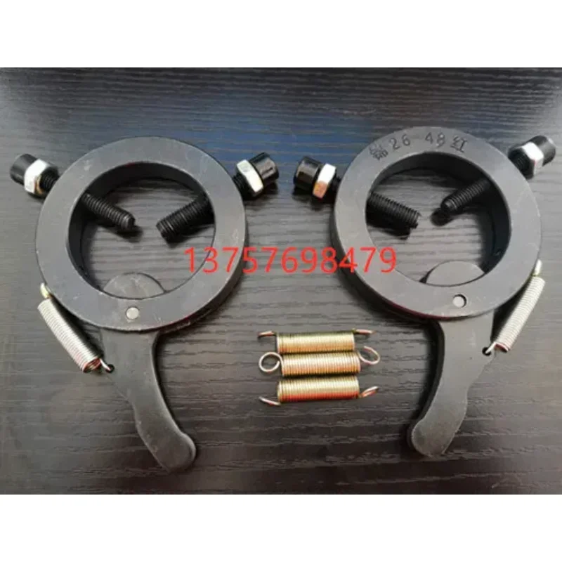 Special bold galvanized spring movement chuck for outer garden grinder Self-tightening chicken heart clamp 3-10 5-15