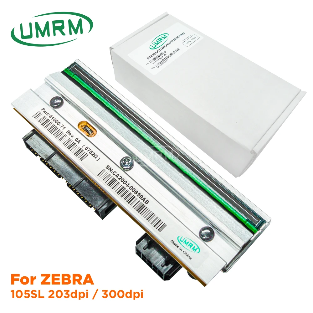 

UMRM G32432-1M /G32433M Printhead for zebra 105SL 203/300dpi Thermal Replacement Barcode Label New Printer Head Accessories