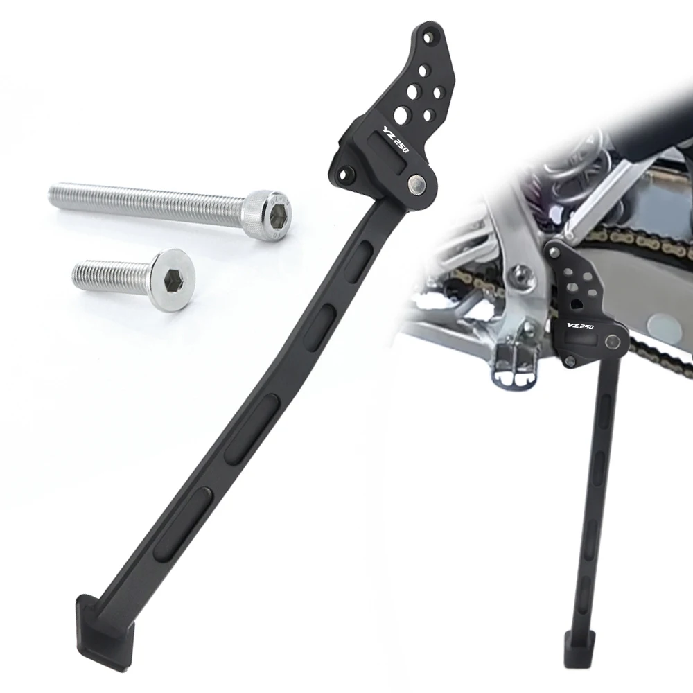

Motorcycle Kickstand Side Stand Kit Fit For Yamaha YZ250 2005-2024 YZ125 2005-2022 Parking Footrest Bracket Support Bracket