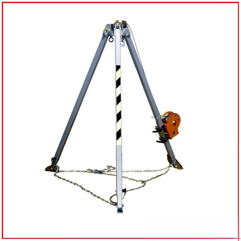 

Rescue aluminum tripod function lifting tripod firefighter rescue tripod