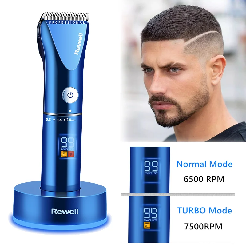 

Professional F17 Hair Clipper For Men Barber Cordless Clipper Beard Trimmer Barber 0.1mm Baldhead Clippers Hair Cutting Machine