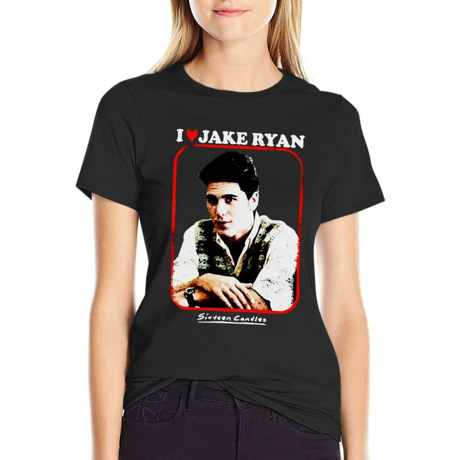 Ally Sheedy Emilio Estevez Ferris Bueller John Hughes Sixteen Candles Jake Ryan I Love Srtle 2 Retro T-Shirt