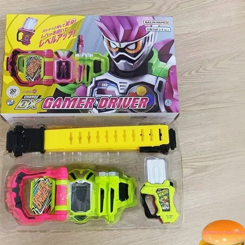 حزام محول Kamen Rider Dx Ex-Aid Eckside Dx Drive - خرطوشة ألعاب الحركة أنيمي الربط في جميع أنحاء خرطوشة Dj