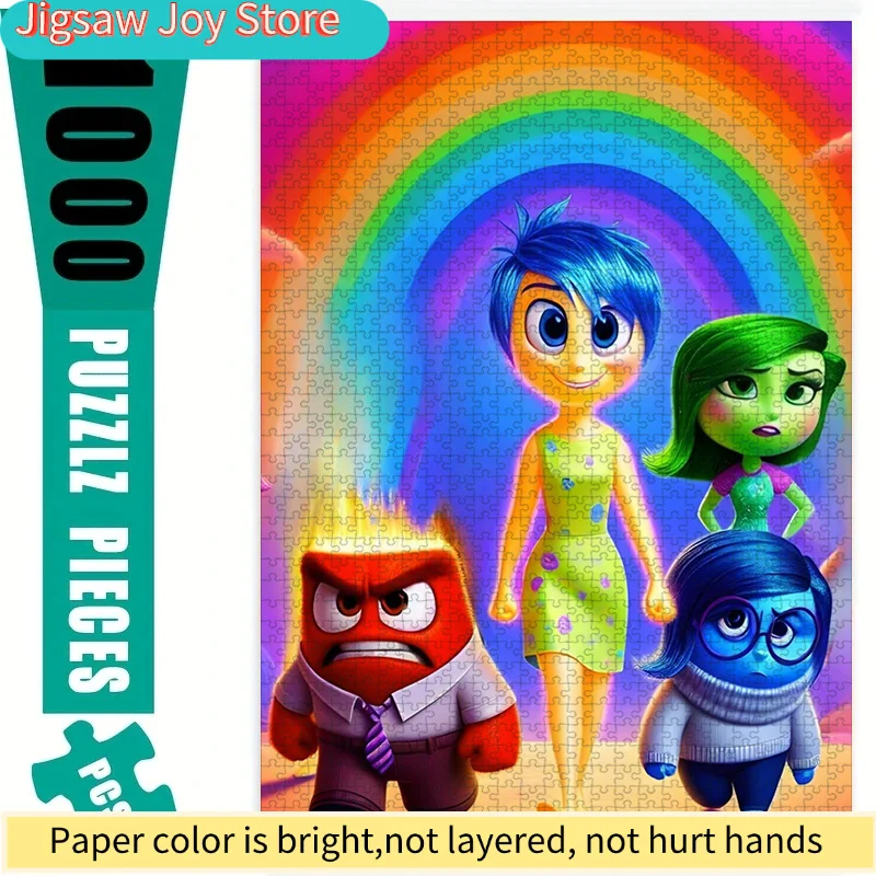 

Модный трендовый пазл | Большой красочный картонный пазл для взрослых: для домашнего декора, вечеринок, тренировки мозга, портативный и прочный