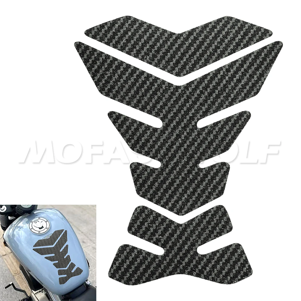 Fit for Yamaha YZF R1 R3 R15 R6 600 R125 100 Motorcycle Carbon Fiber Look Fishbone Tank Pad Tankpad Protector Sticker Decal