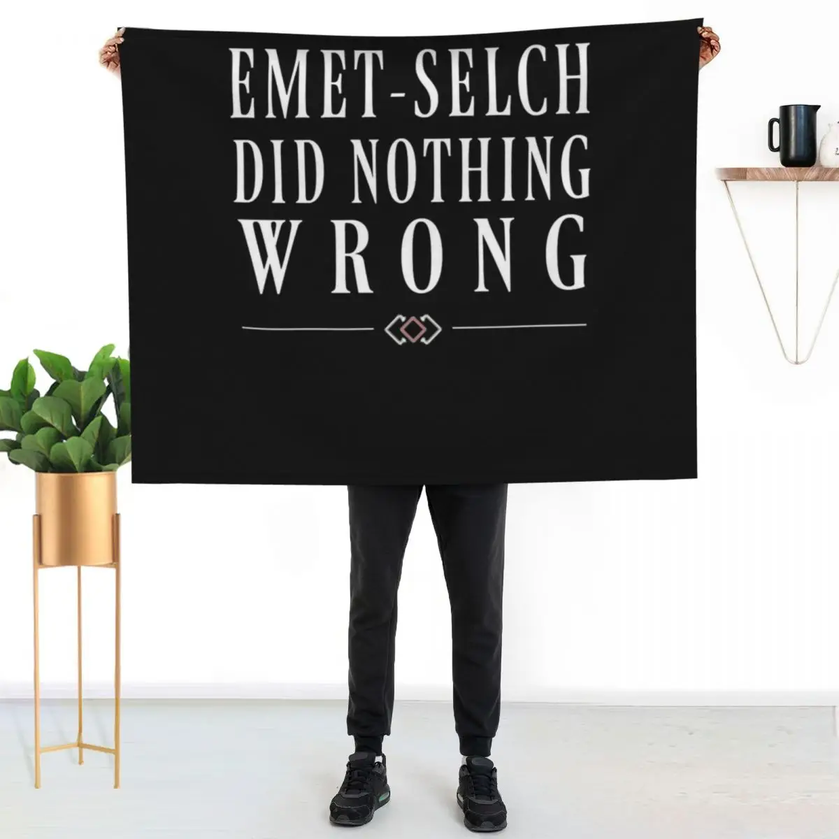 Emet-Selch Did Nothing Wrong Throw Blanket For Sofa Thin Thermal Bed covers Summer Sofa Quilt Blankets