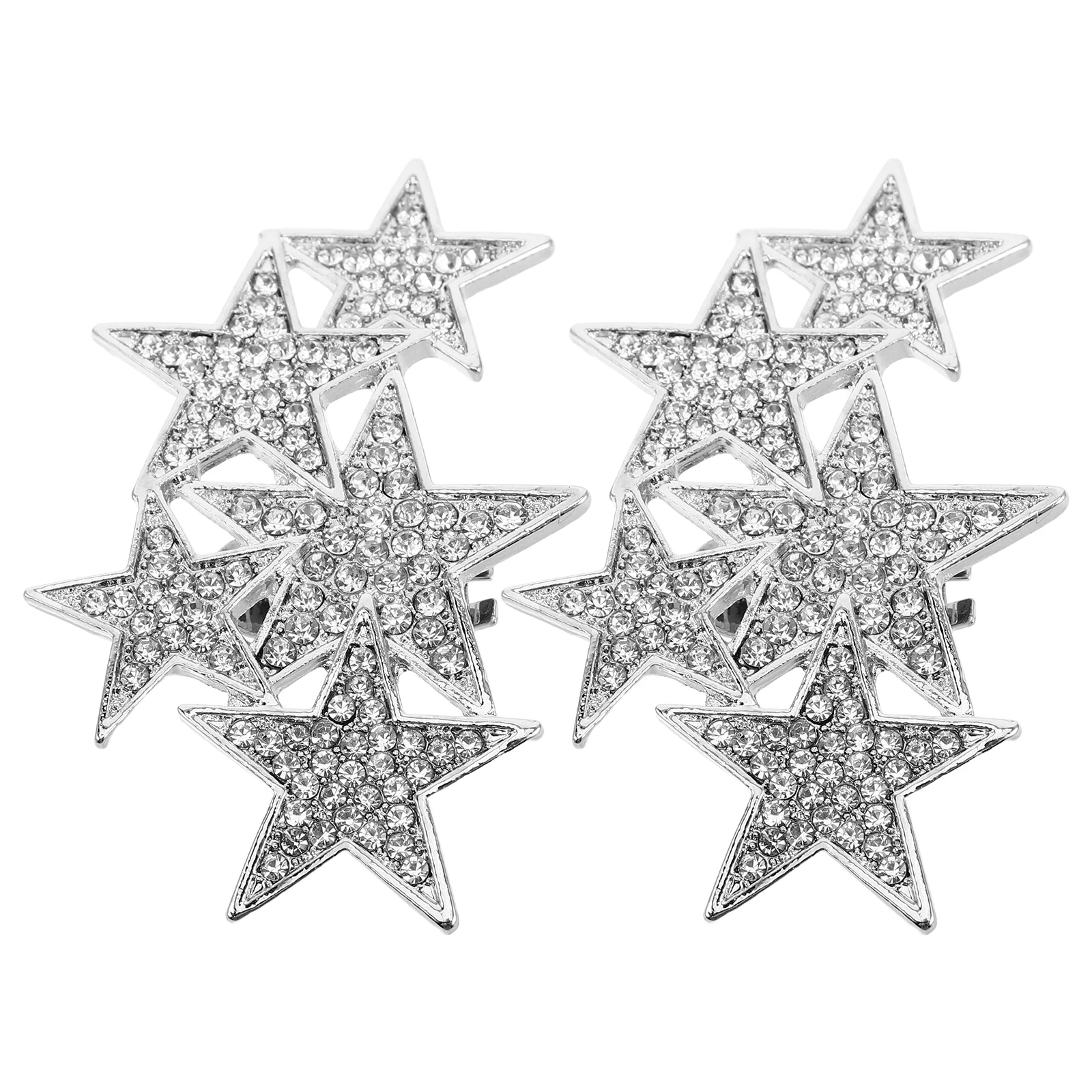 

Shoe Flower Decorations Rhinestone Star Buckles for Wedding Bridal High Heels Sneakers Accessories