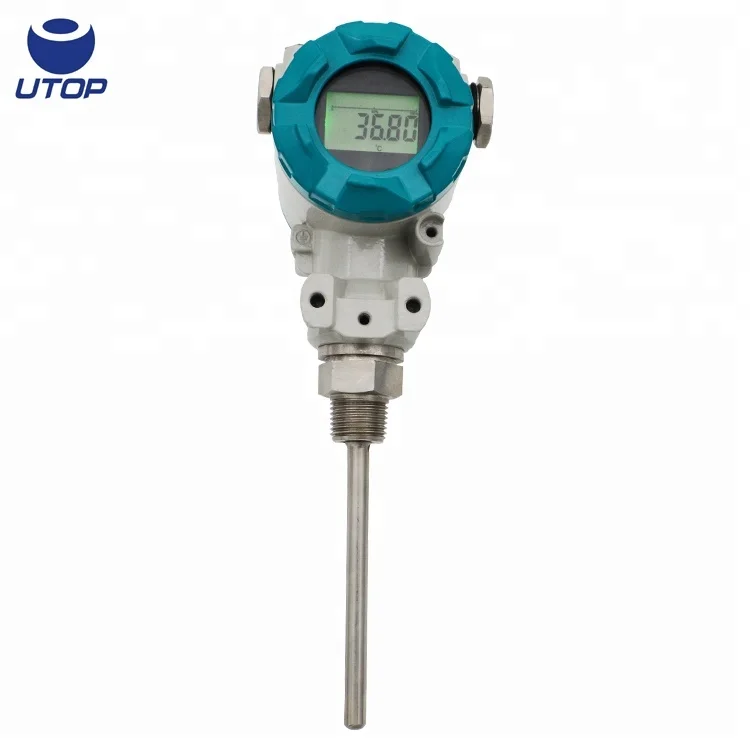 RS485 MODBUS Temperature Sensor Digital 4-20mA Water Gas Pt100 Temperature Transmitter