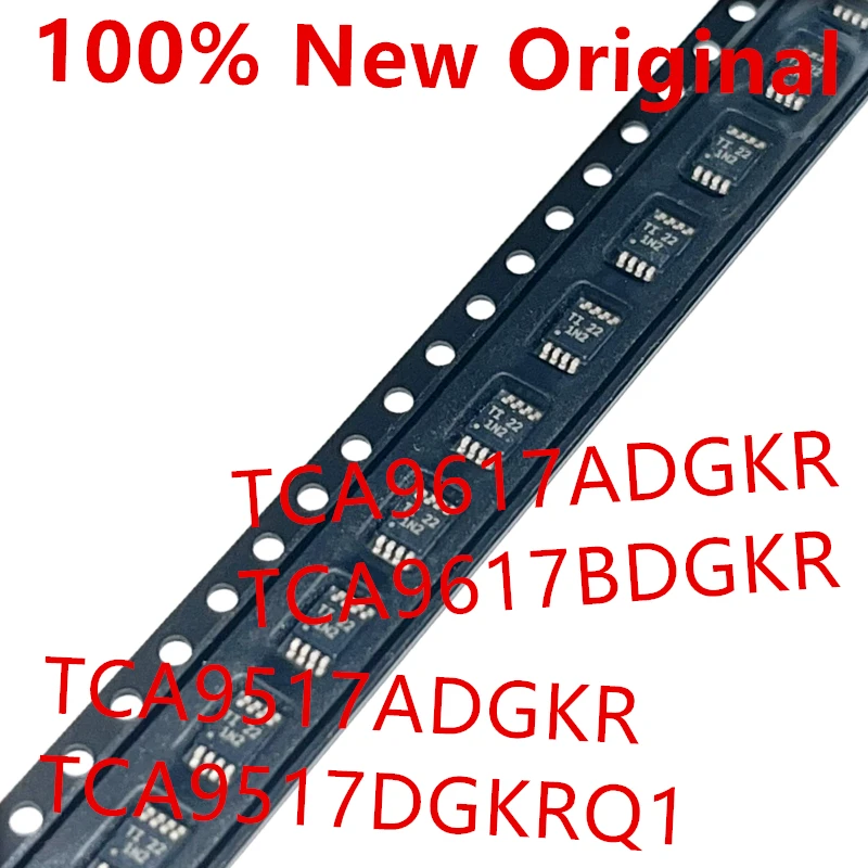 10piece  TCA9617ADGKR  DWK 、TCA9617BDGKR  ZBOK 、TCA9517ADGKR  BSK 、TCA9517DGKRQ1  1N2  New Level Shifting FM I2C Bus Repeater