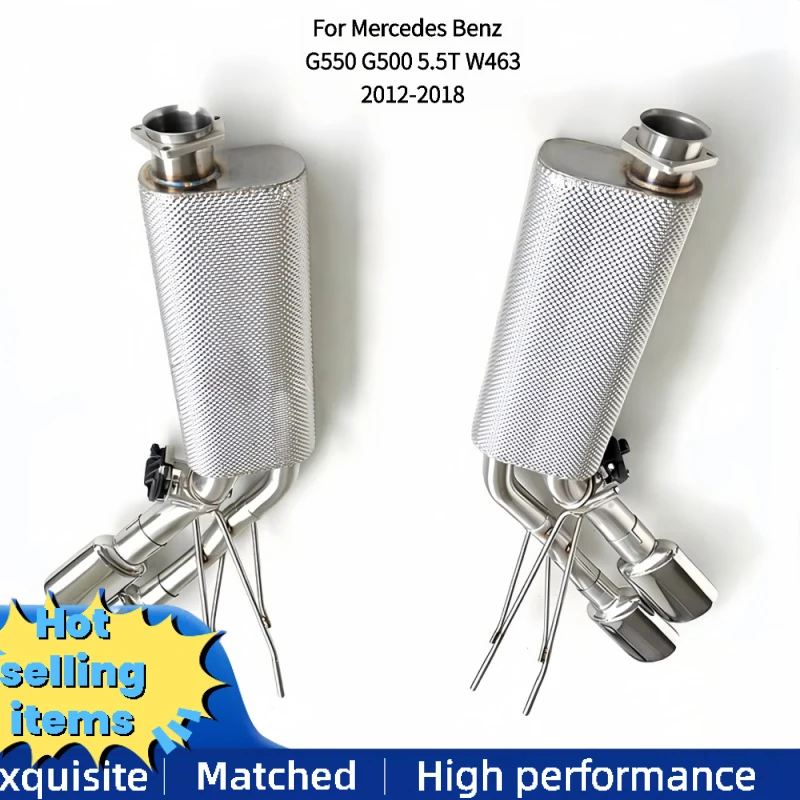 

Valve Exhaust Pipes for Mercedes Benz G550 G500 5.5T W463 2012-2018 Catback Exhaust Pipe Muffler Exhaust System for Cars