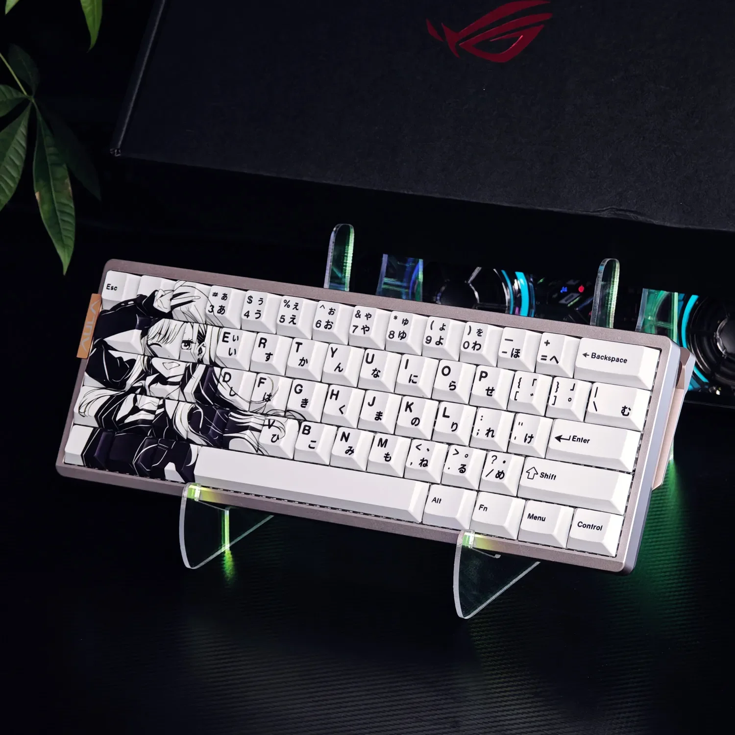 Anime Keycaps Kitagawa Marin PBT 73 Keys Dye Sublimation Cherry White Japanese Mechanical Keyboard GK61 Anne Pro 2 Akko Game