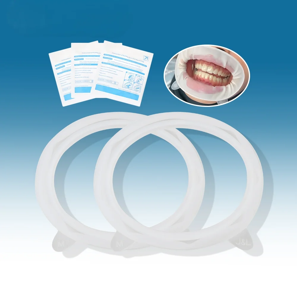 

10Pcs Dental O-Shaped Rubber Dam Retractor - 3D Lip Cheek Expander Mouth Opener Professional Dentistry Clinic Supplies