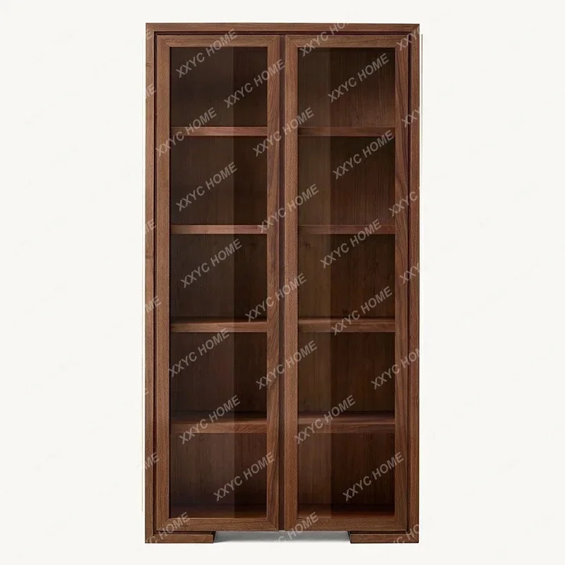 TT  rural solid wood high cabinet light luxury high retro style storage single cabinet customization